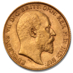 Halber Sovereign Edward VII. | Gold | verschiedene Jahrgänge