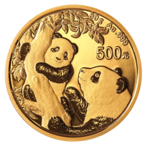 30g China Panda Goldmünze (2021)