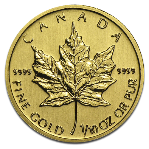 1/10 oz Maple Leaf | Gold | verschiedene Jahrgänge