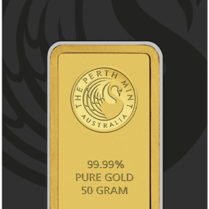 50g Goldbarren | Perth Mint | mit Zertifikat