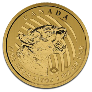 1 oz Call of the Wild Growling Cougar | Gold | 2015