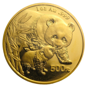 1 oz China Panda Goldmünze | 2004