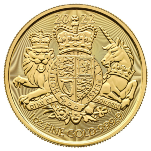 1 oz The Royal Arms Goldmünze | 2022