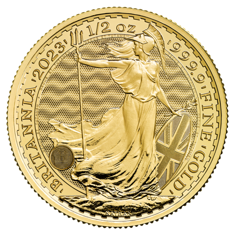 1 2 Oz Britannia Goldm nze 2023 Baltic Edelmetalle