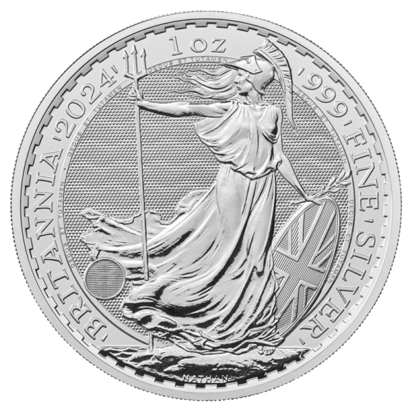 1 oz Britannia Charles III Silbermünze | 2024