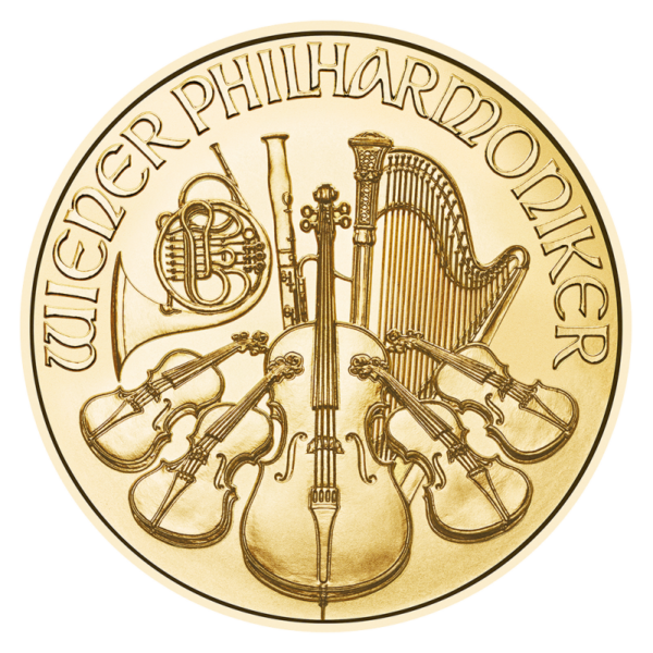 1/2 oz Wiener Philharmoniker Goldmünze | 2024