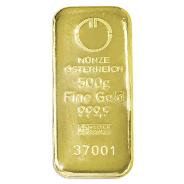 500g Goldbarren | Münze Österreich
