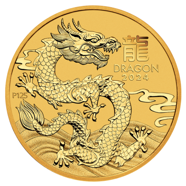 2 oz Lunar III Drache | Gold | 2024