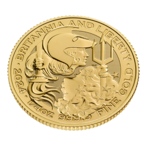 1 oz Britannia und Freiheit Goldmünze | 2024