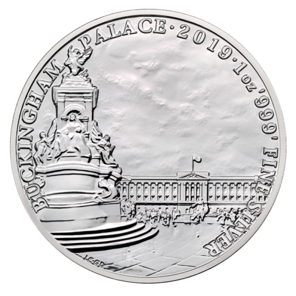 1 oz Landmarks of Britain - Buckingham Palace Silbermünze (2019)