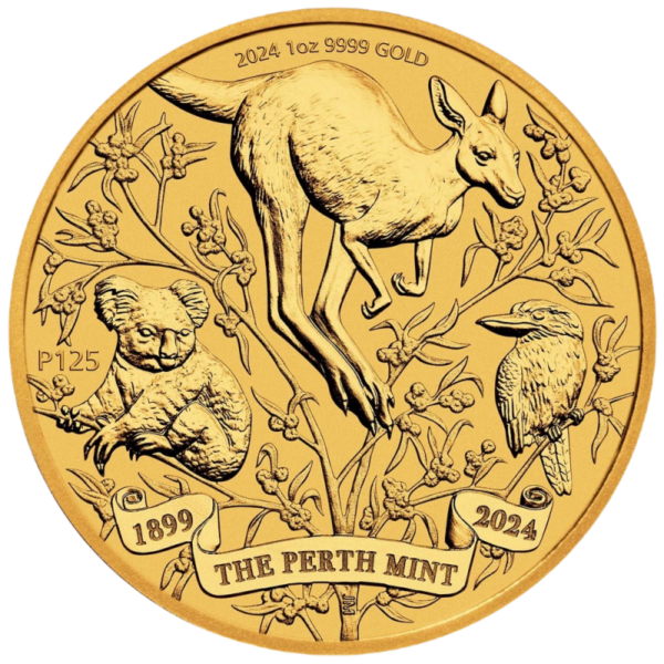 1 oz Perth Mint 125 Jahre Goldmünze | 2024