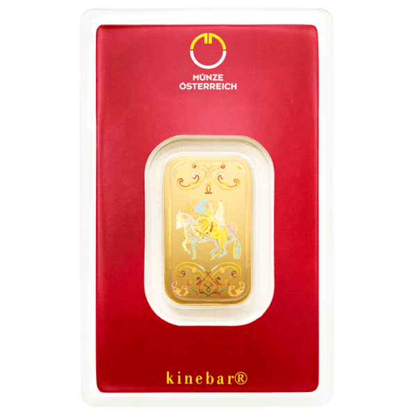 10g Goldbarren | Austrian Mint | Kinebar