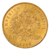 4 Florin 10 Franken | Gold | Neuprägung - Image 2