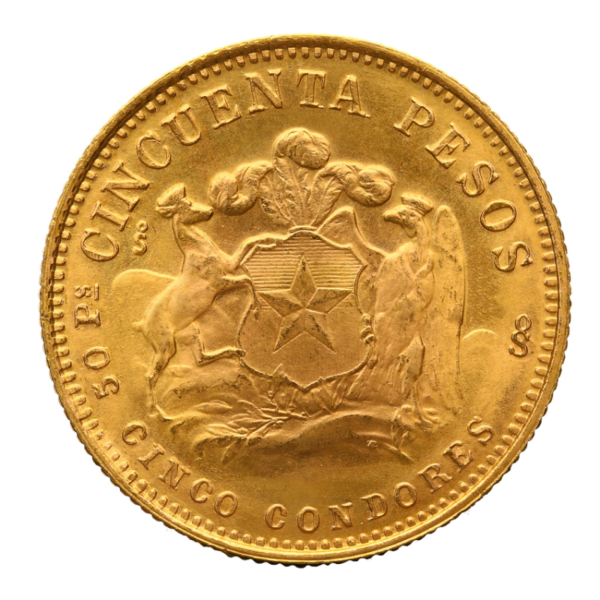 50 Chilenische Pesos Liberty | Gold | 1926-1980